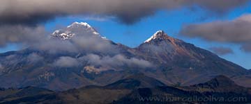 Volcanoes and the Andes of Ecuador