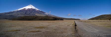 Volcanoes and the Andes of Ecuador