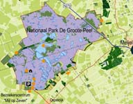 map Groote Peel